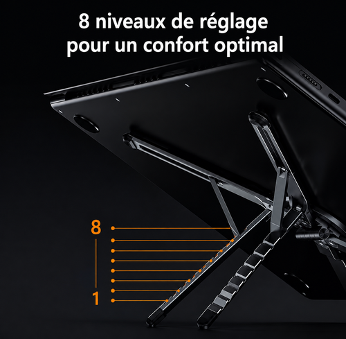 Support Magnétique Réglable 3-en-1